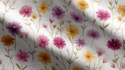 Aster nursery fabric ideas feature colorful patterns for charming baby room decor.