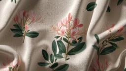 Honeysuckle peach fabric ideas for stylish home decor and vibrant fashion projects.