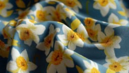 Inspiring jonquil blue fabric ideas for vibrant home decor and fashion projects.