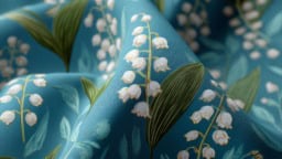 Lily of the Valley craft fabric ideas for creative sewing and DIY projects.