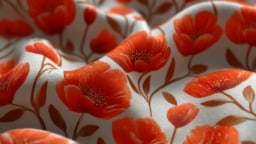 Poppy red fabric ideas for vibrant home decor and stylish fashion projects.