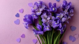 Fresh Flowers for a Romantic Valentine's Day Gesture A beautiful arrangement of fresh flowers for Valentine's Day gift