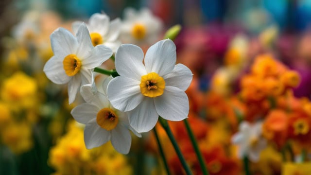 Jonquil flower, March birth flower representing springtime